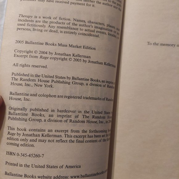 Therapy - Picture 2 of 3